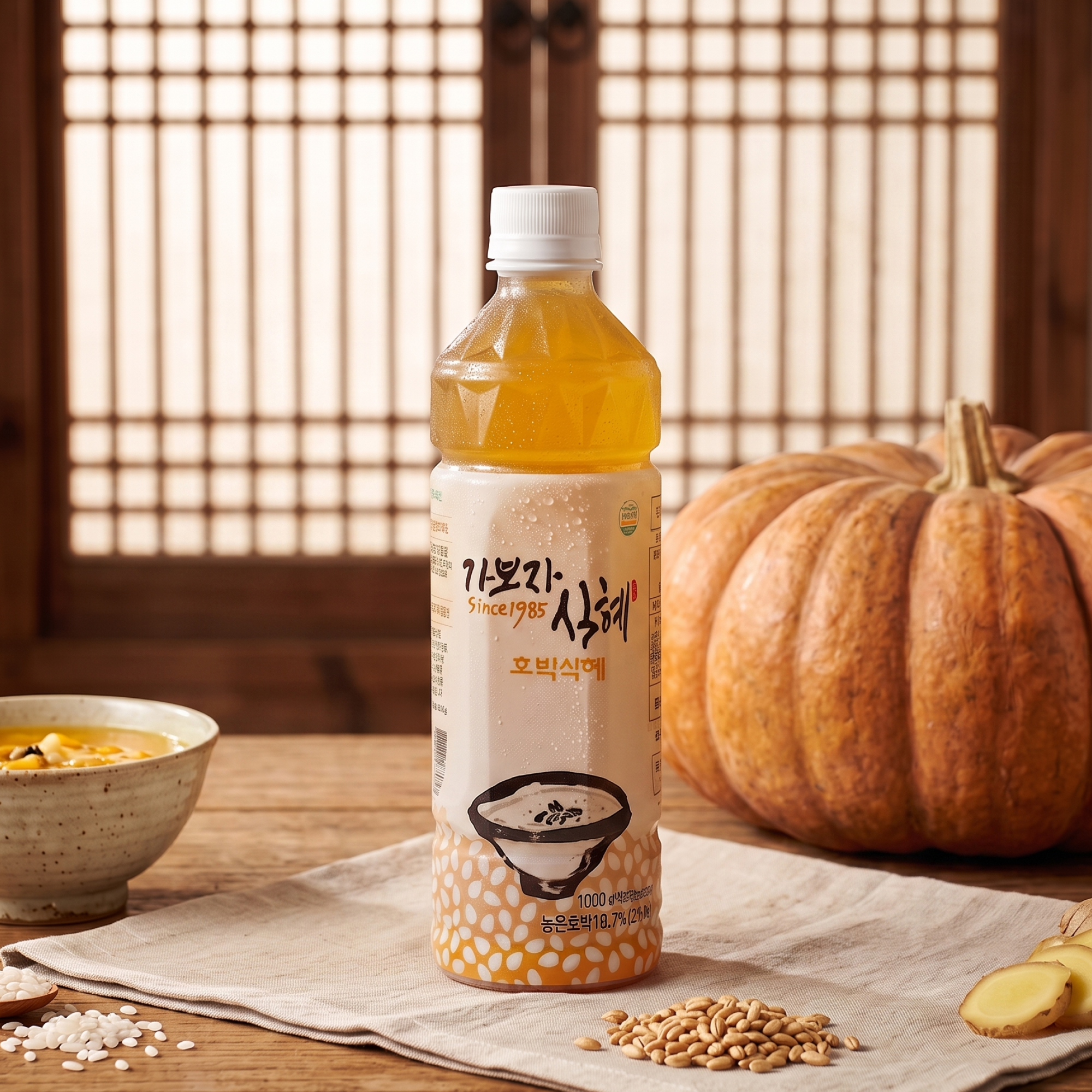 [섬을담다] HACCP인증 가보자 호박식혜 전통음료 500ml,20개
